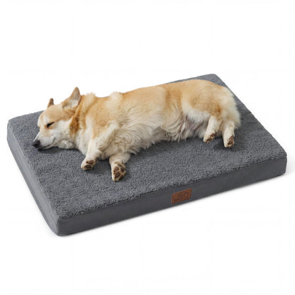 Washable Sherpa Dog Bed for Large Dogs