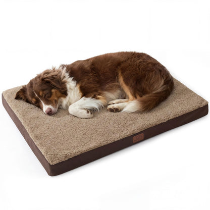 Washable Sherpa Dog Bed for Large Dogs