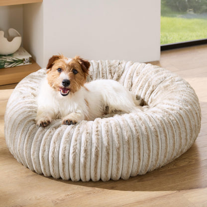 Donut Dog Bed with Removable Washable Cover
