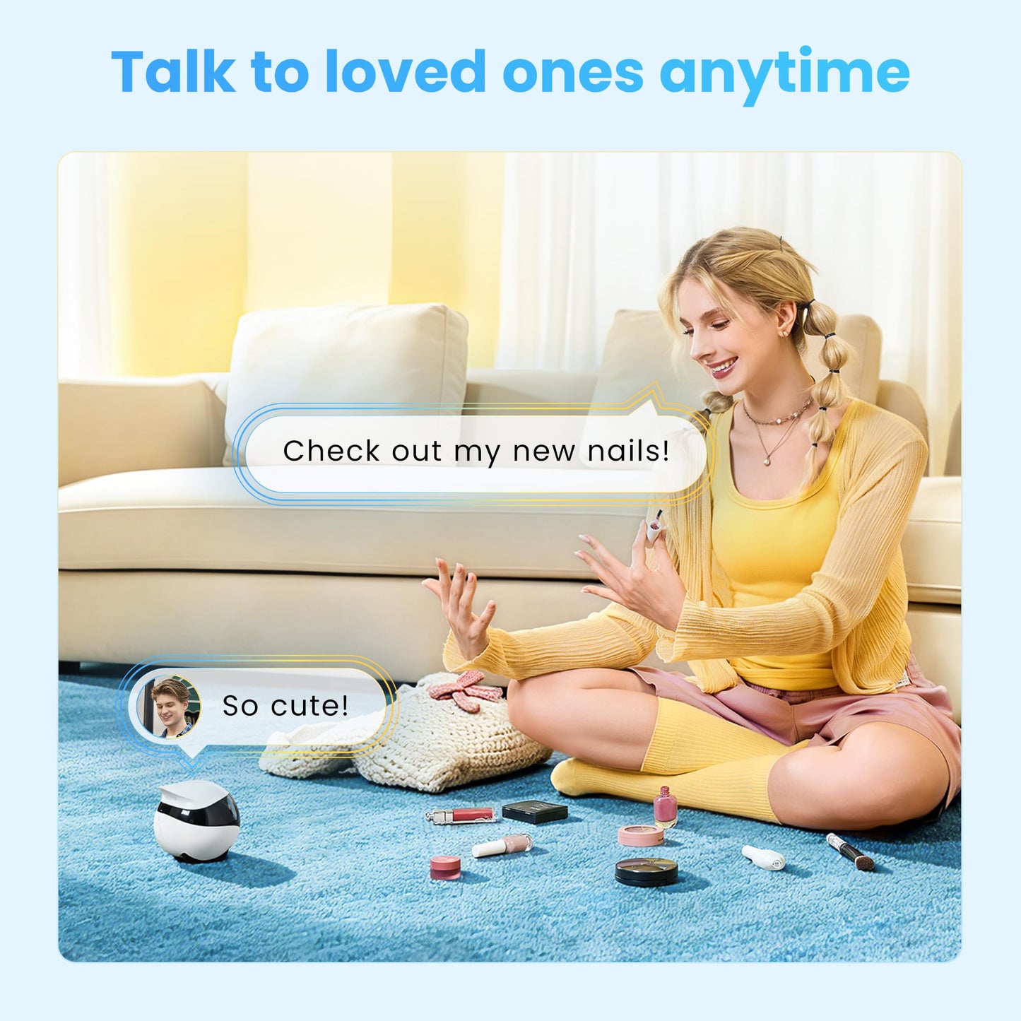 Enabot EBO SE 2 Home Robot Camera: 2K Mobile FamilyBot Pet Companion