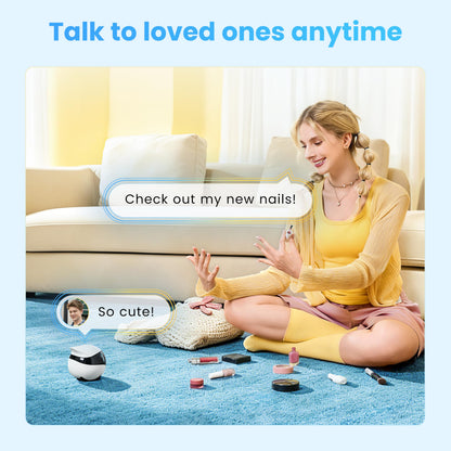 Enabot EBO SE 2 Home Robot Camera: 2K Mobile FamilyBot Pet Companion