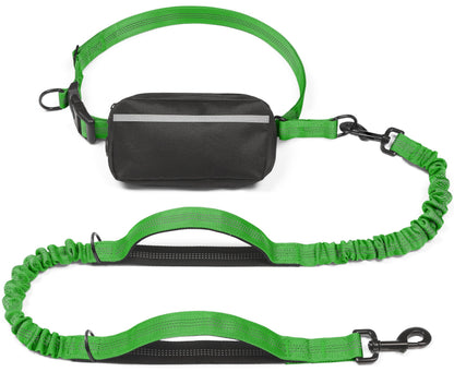 Hands-Free Dog Leash with Storage Pouch