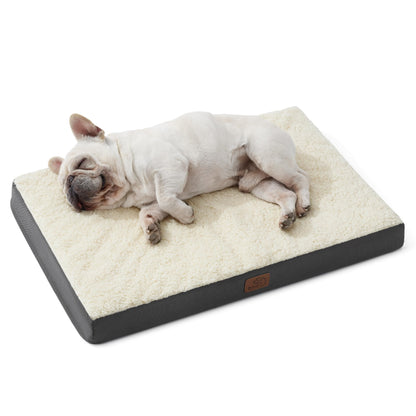 Washable Sherpa Dog Bed for Large Dogs