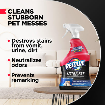 Ultra Pet Carpet Cleaner for Stain & Odor Removal