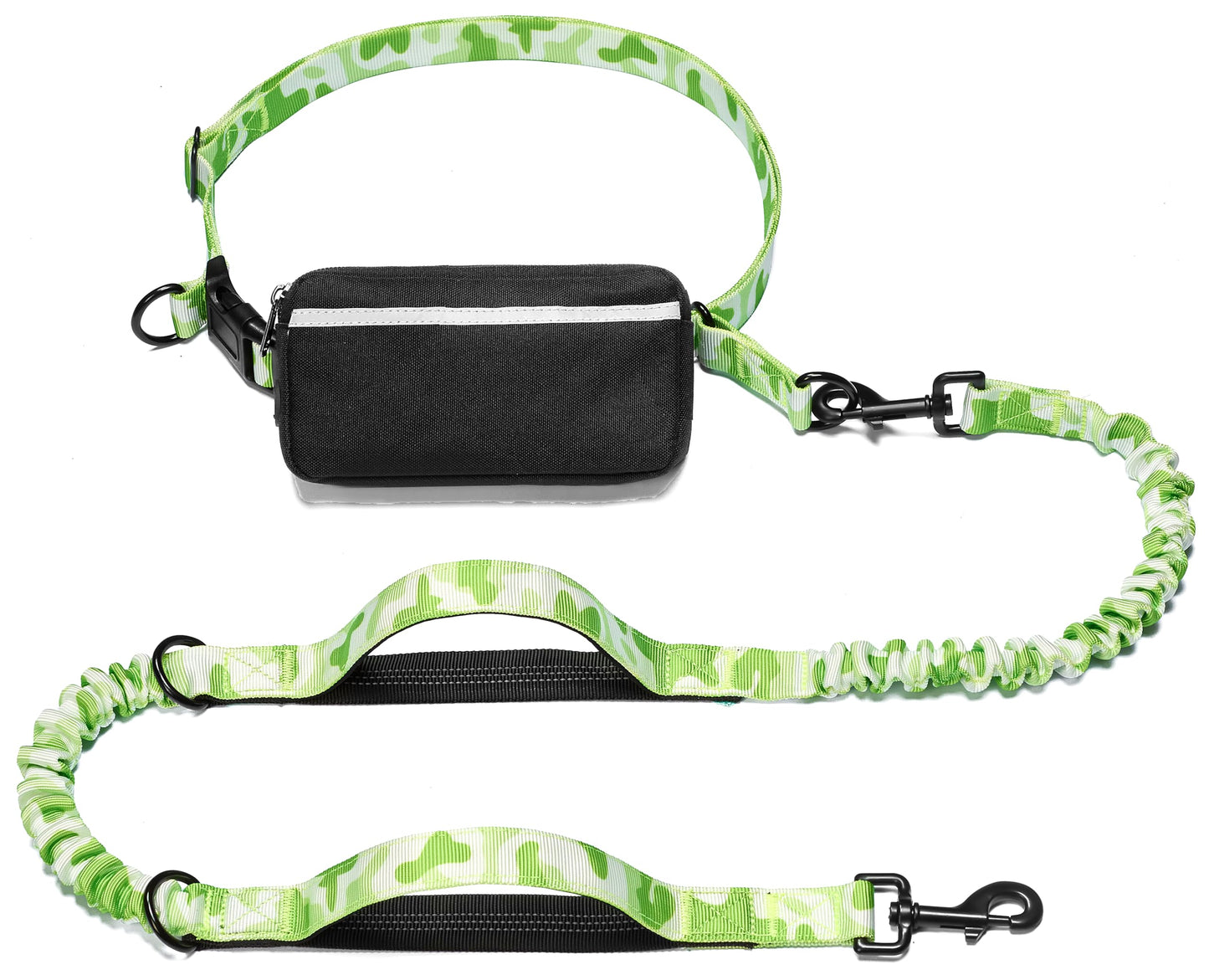 Hands-Free Dog Leash with Storage Pouch