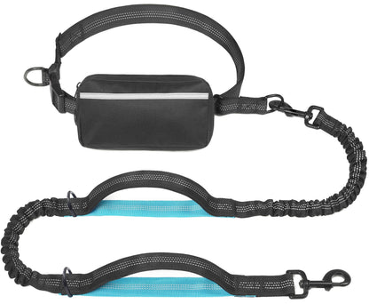 Hands-Free Dog Leash with Storage Pouch