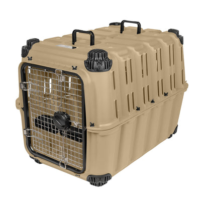 Heavy Duty Dog Travel Crate for Outdoor Adventures