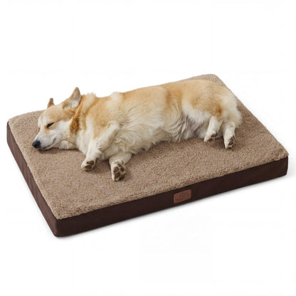 Washable Sherpa Dog Bed for Large Dogs