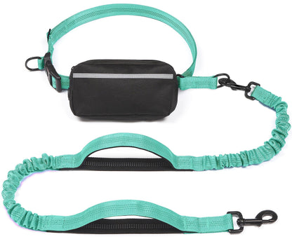 Hands-Free Dog Leash with Storage Pouch