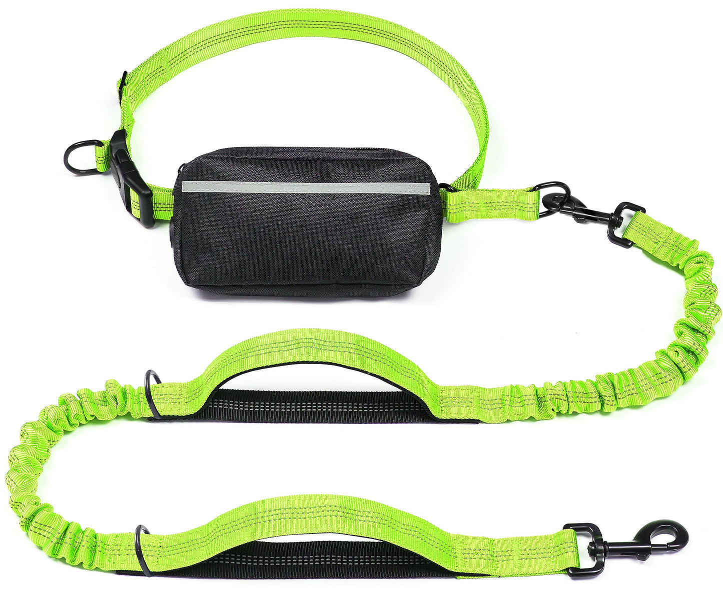 Hands-Free Dog Leash with Storage Pouch