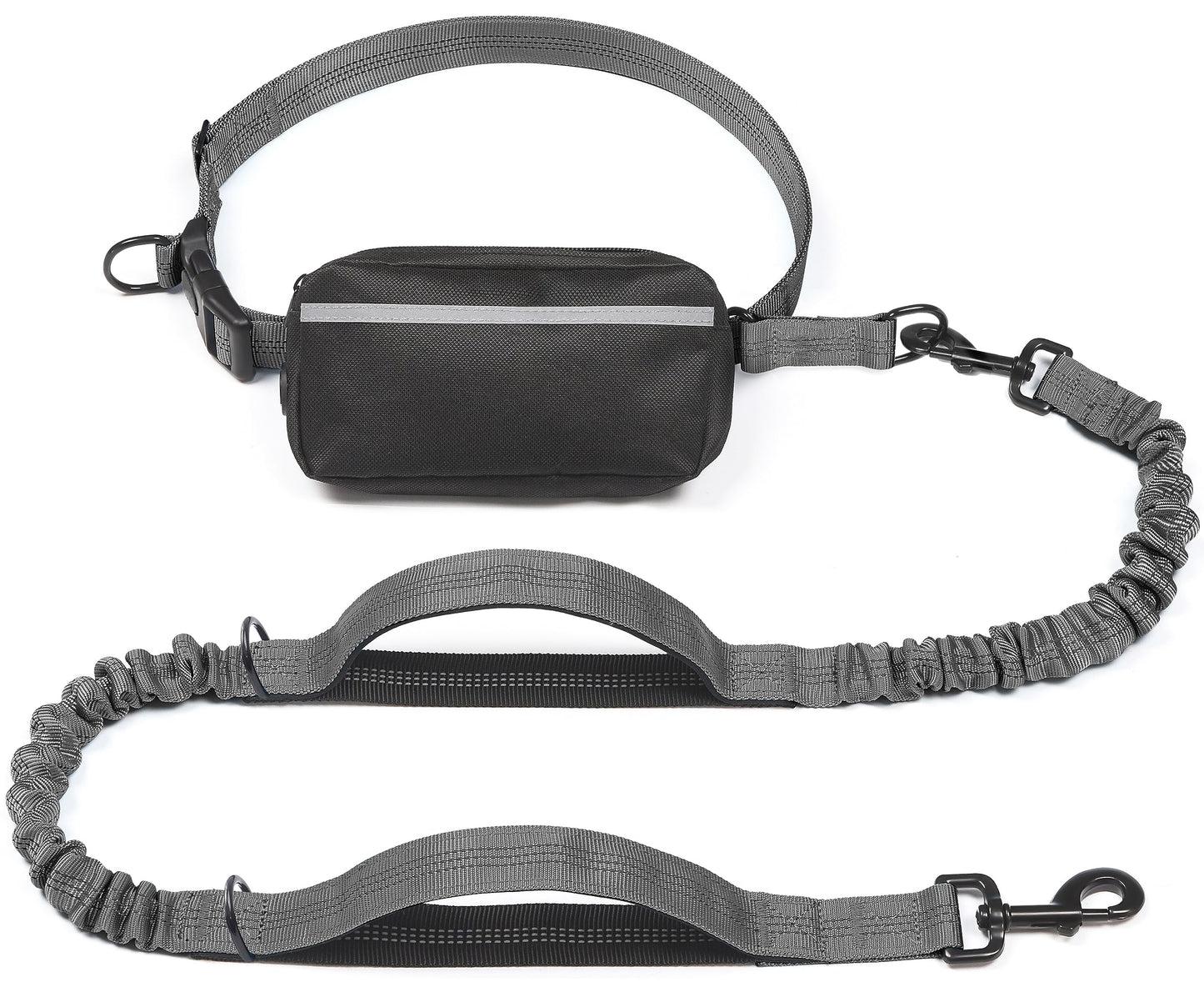 Hands-Free Dog Leash with Storage Pouch