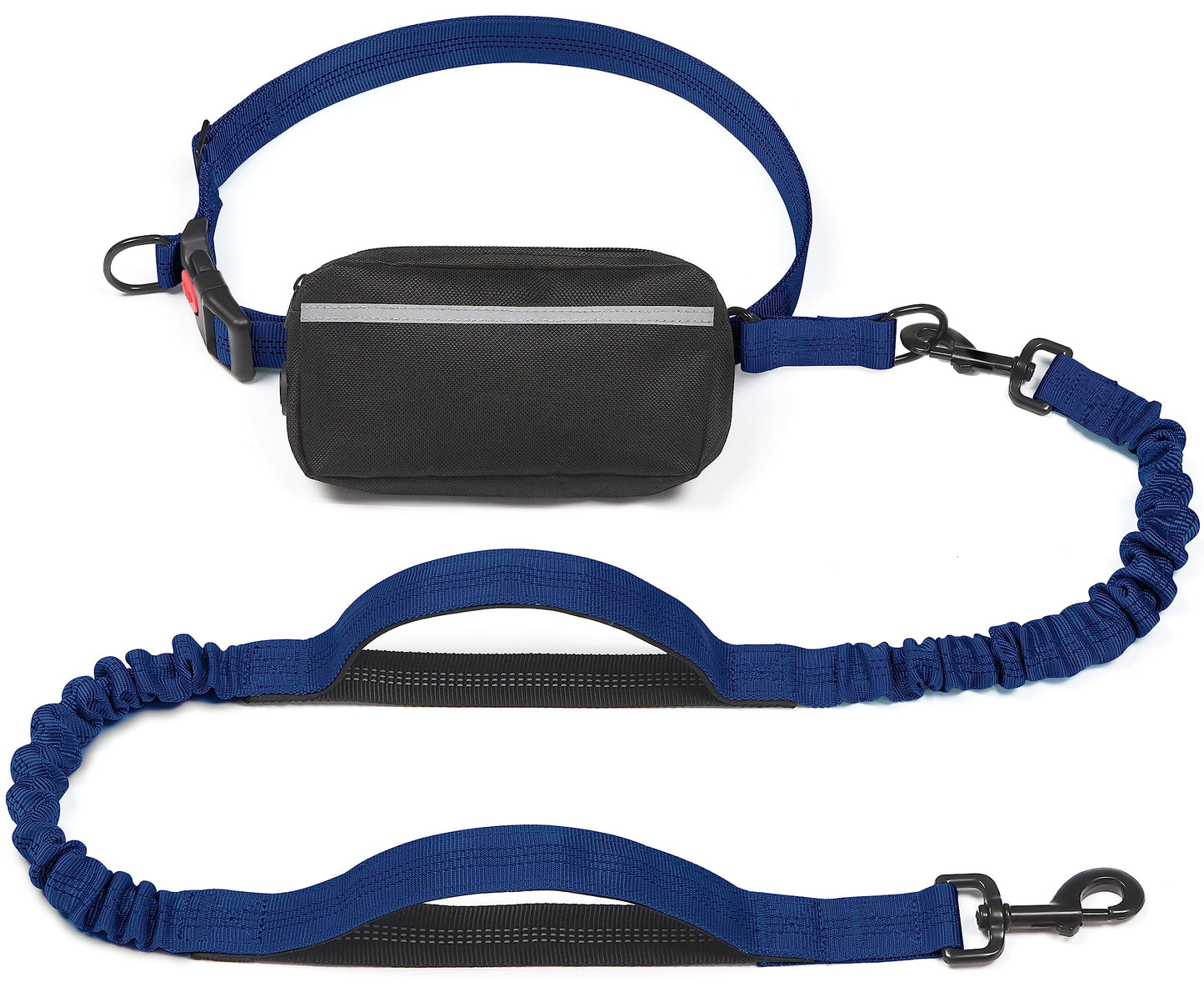 Hands-Free Dog Leash with Storage Pouch