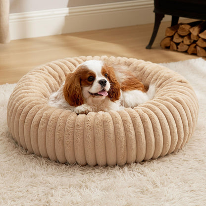 Donut Dog Bed with Removable Washable Cover