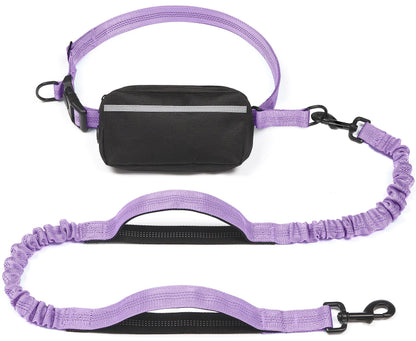 Hands-Free Dog Leash with Storage Pouch