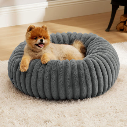 Donut Dog Bed with Removable Washable Cover