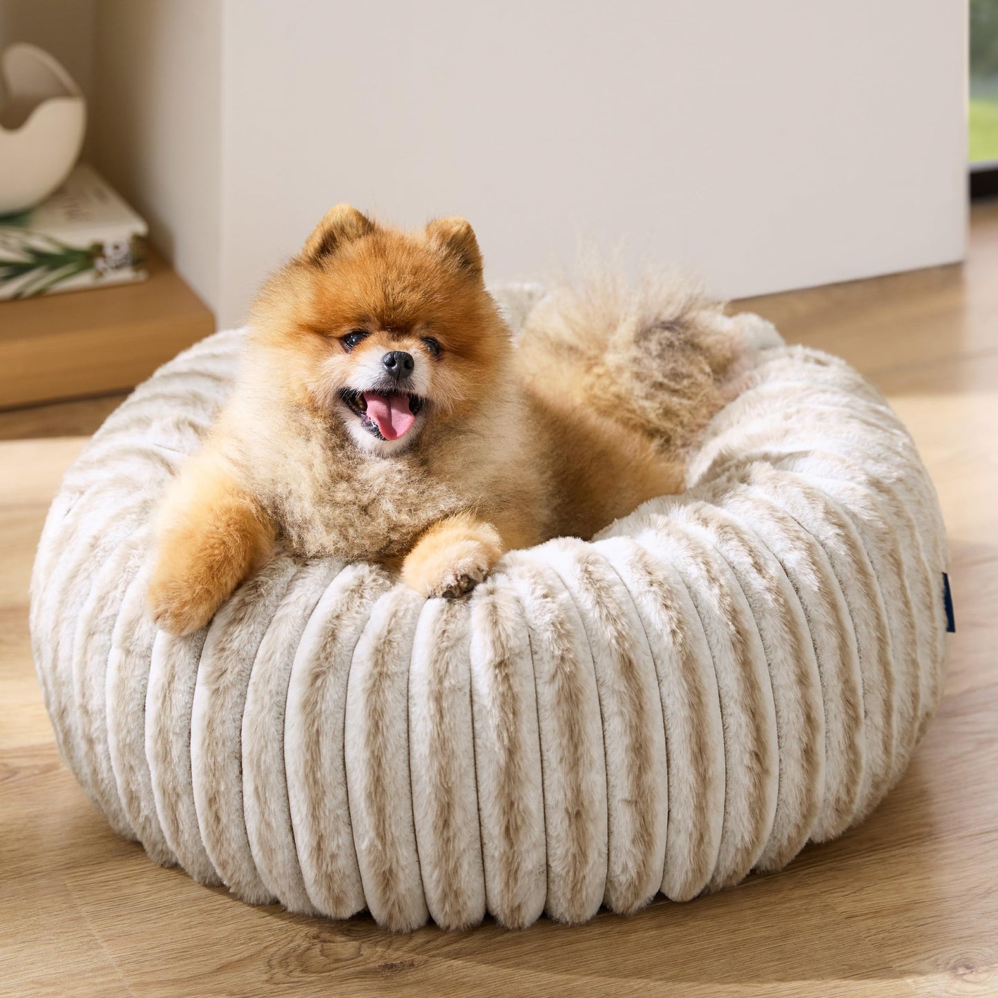 Donut Dog Bed with Removable Washable Cover